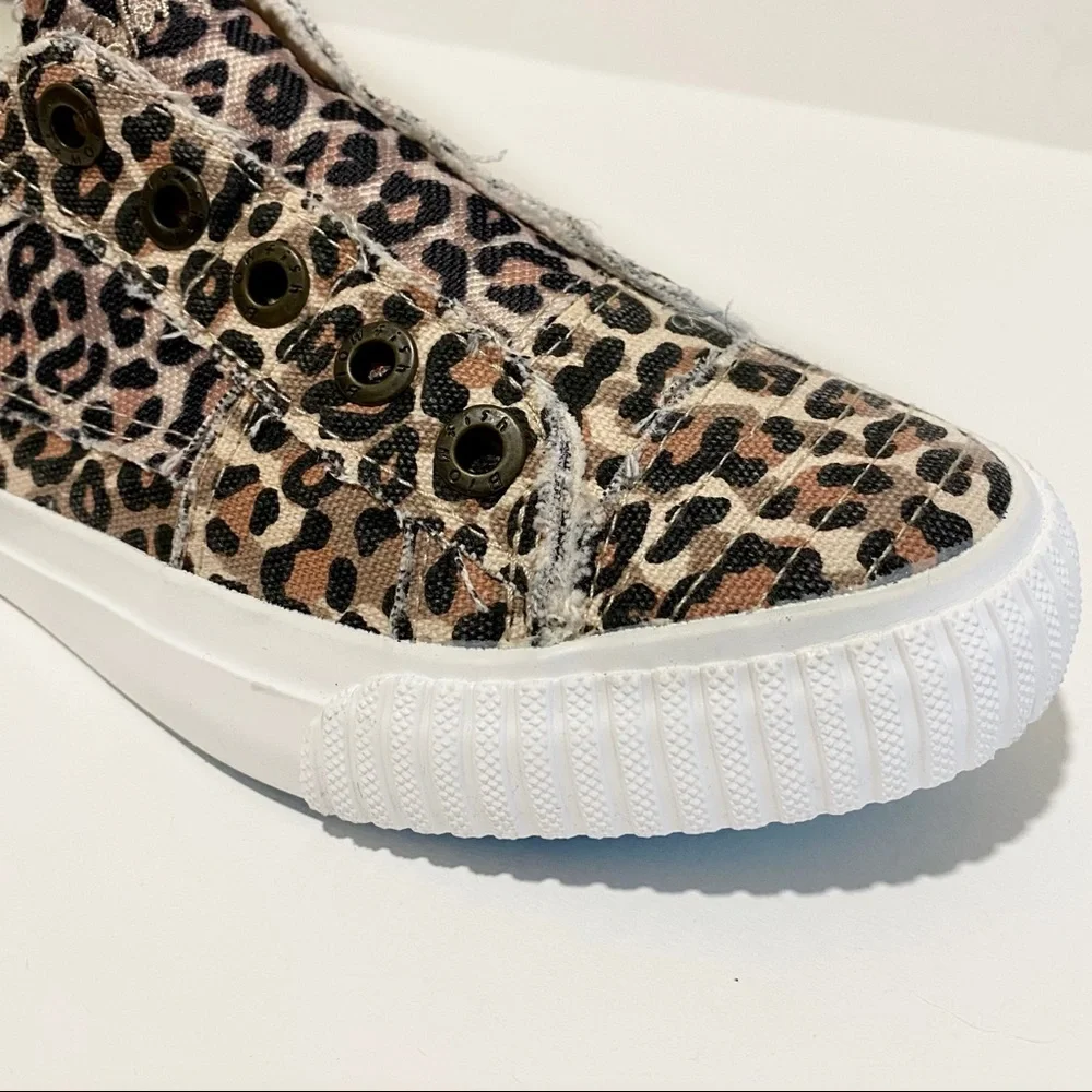 BLOWFISH Play Leopard Print Sneakers- Brand New - Picture 3 of 15